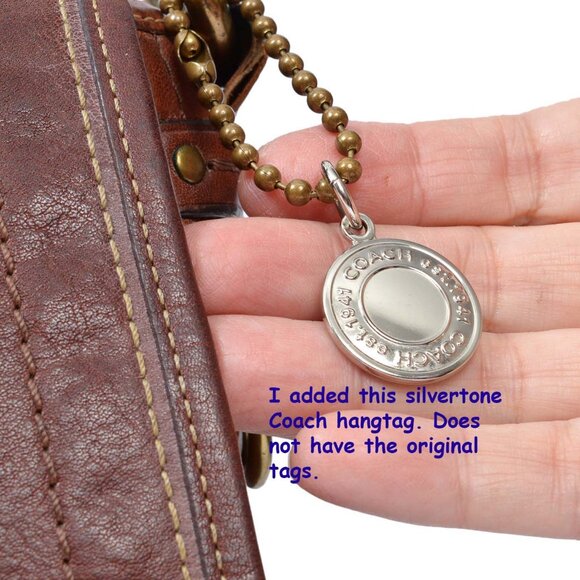 COACH LEGACY 65TH ANNIVERSARY VACETTA LEATHER HOBO D0769-11134 - Picture 8 of 16